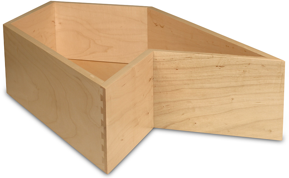 Drawer Box-D125-Select Maple