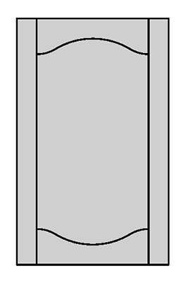 Tenon Door Shape - E800Y